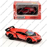 Машина KINSMART KT 5367 W (96) инер-я, 1:32 Lamborghini Veneno оптом в SevenTrade.com.ua