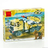 BRICK 822 (22) "Машина с ракетной установкой", 310 дет, в коробке оптом в SevenTrade.com.ua