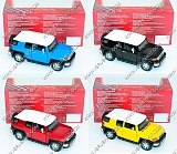 Машина KINSMART KT 5343 W (96) инер-я, 1:36 TOYOTA FJ CRUISER, в кор-ке оптом в SevenTrade.com.ua