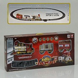 Железная дорога 3044 (6) свет, звук, на батарейке, в коробке оптом в SevenTrade.com.ua
